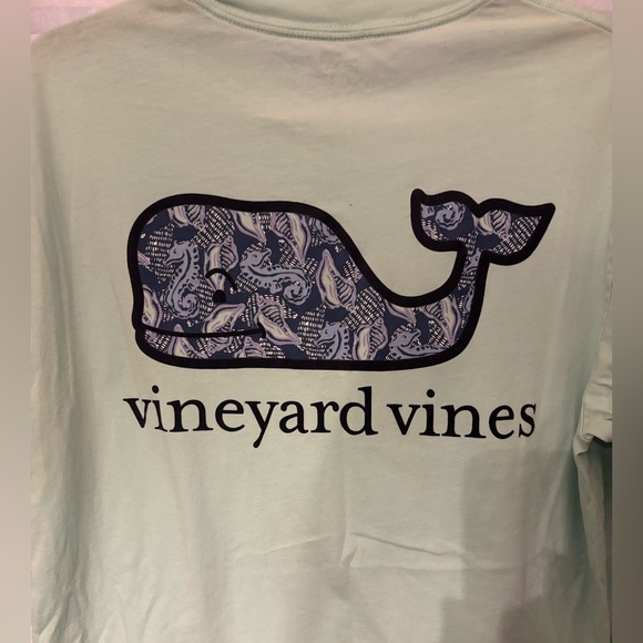 Vineyard Vines Men's Short-Sleeve Pocket Tee Light Mint size small - Picture 5 of 6